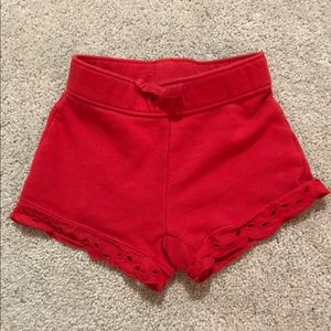 Janie & Jack Red Shorts